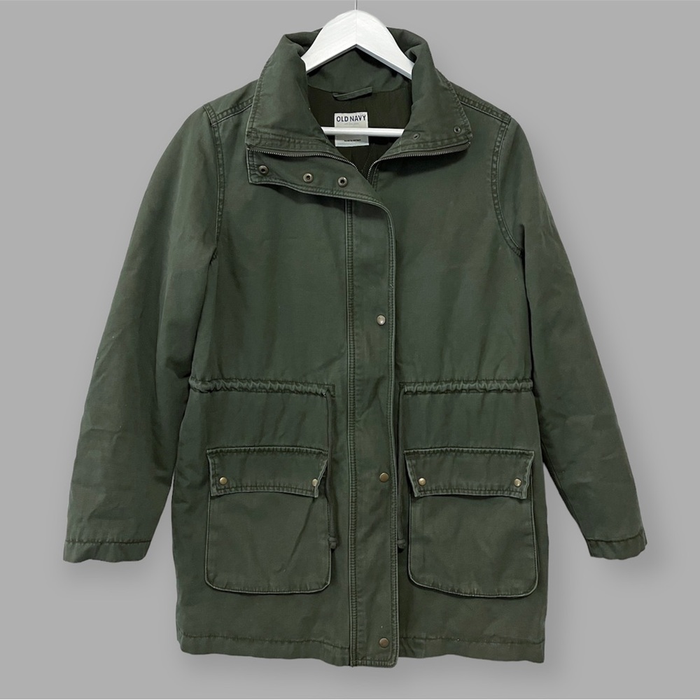 Old Navy Olive Green Utility Jacket